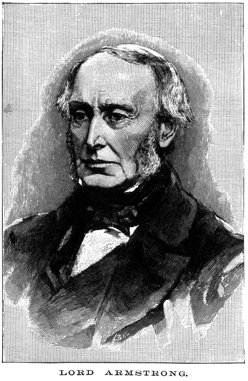 Sir William George Armstrong brit feltaláló és iparos, 1880 körül alkotó: Unbekannt