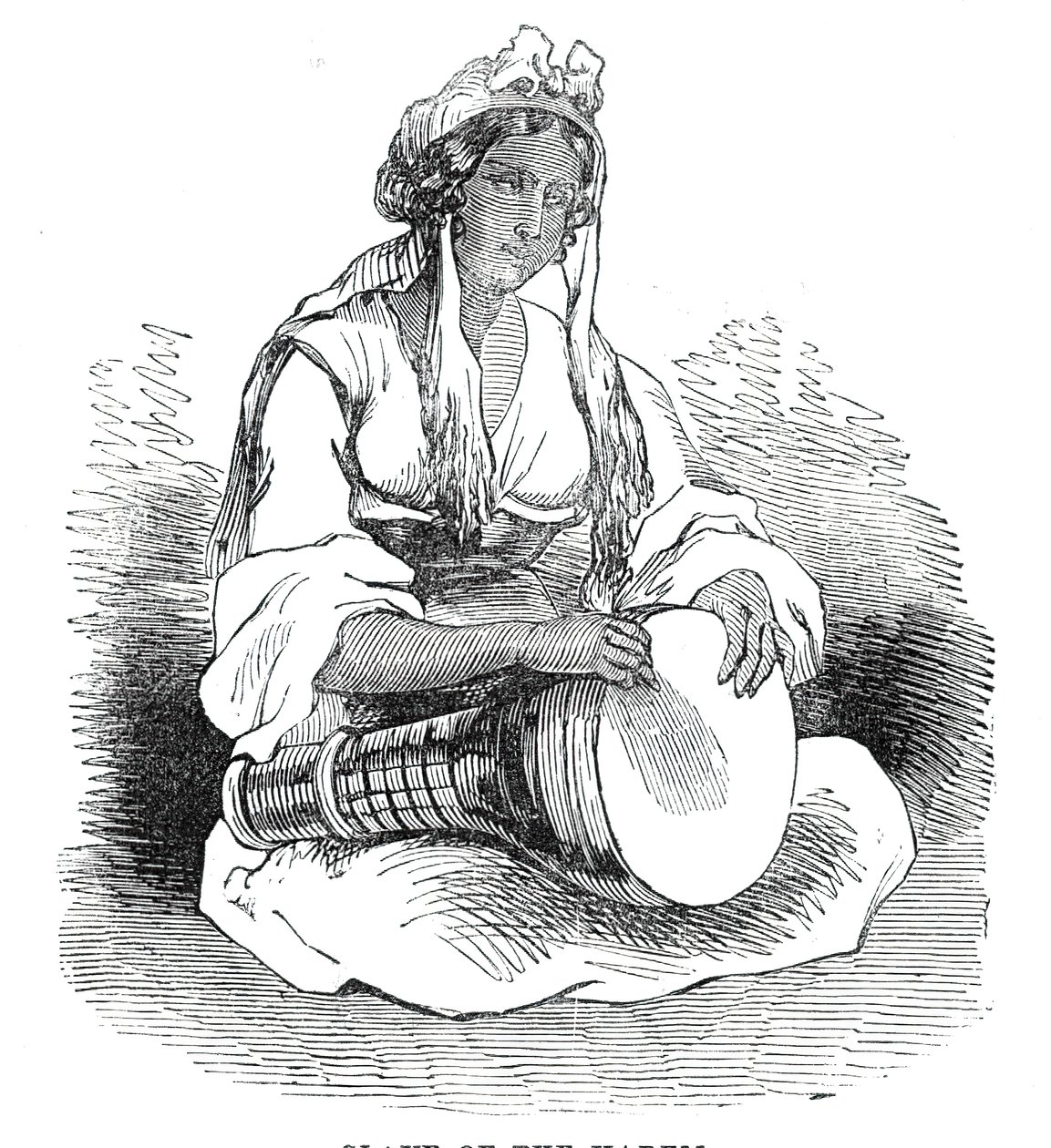A hárem rabszolgája, 1844. alkotó: Unbekannt