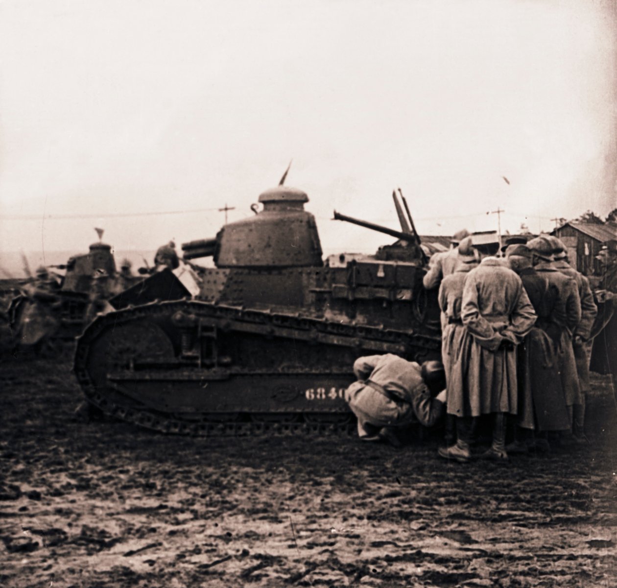 Kis tank, c1914-c1918 alkotó: Unbekannt