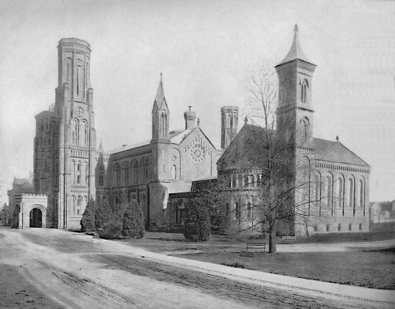 Smithsonian Institution, Washington, D.C., 1897. alkotó: Unbekannt
