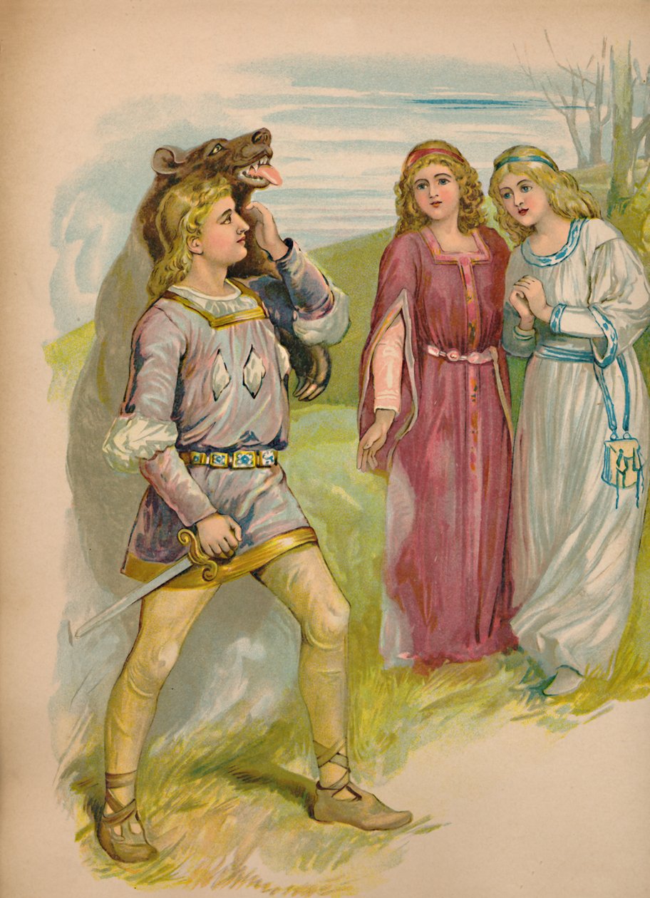 Hófehér és rózsapiros, 1903 alkotó: Unbekannt