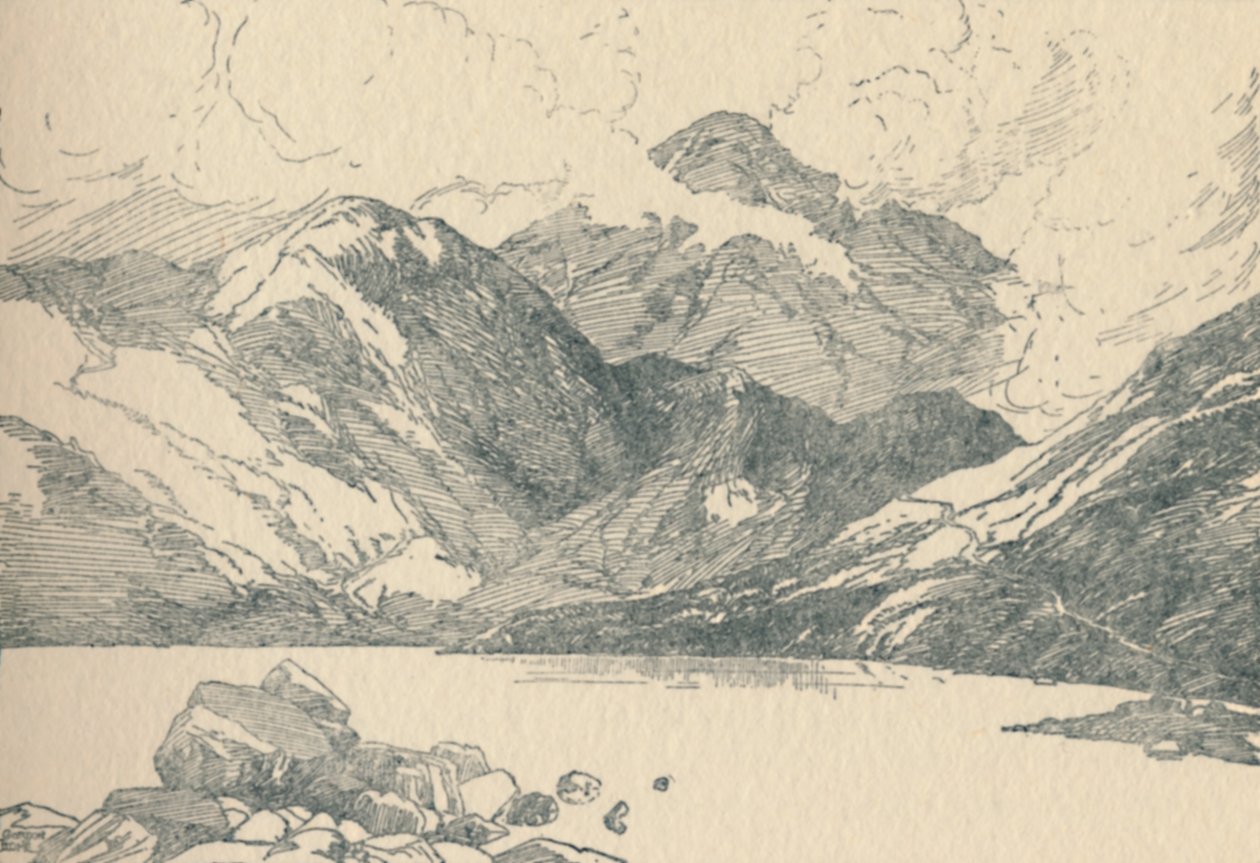 Snowdon, 1910 alkotó: Unbekannt