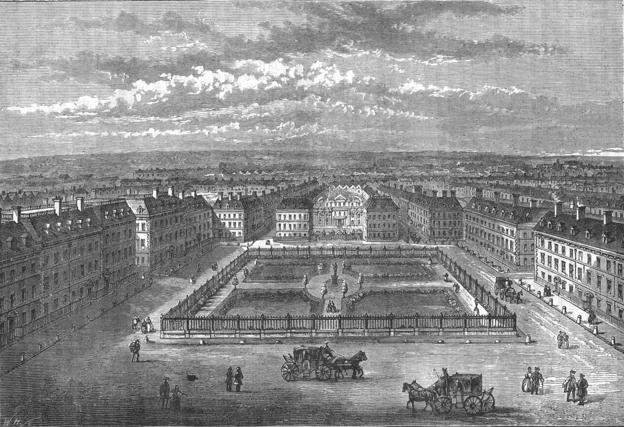 Soho Square, 1700 1897 alkotó: Unbekannt