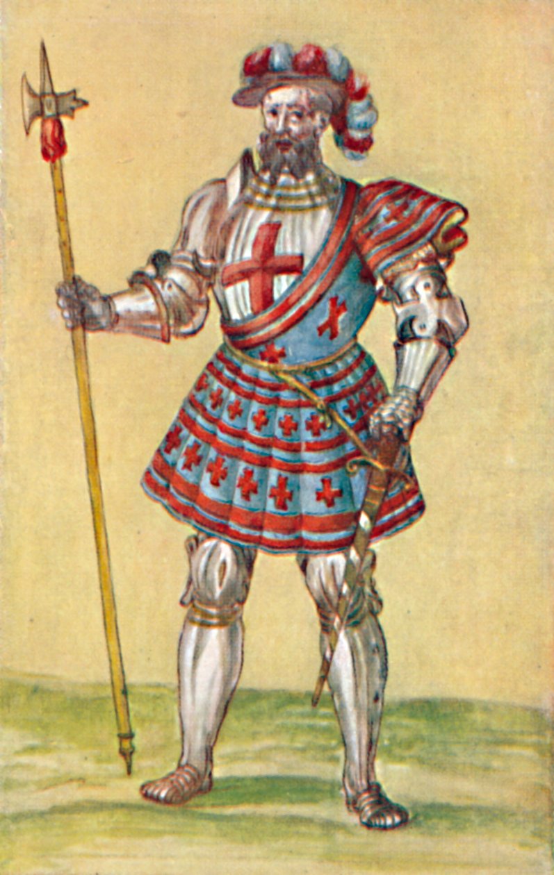 A Tudor-kor katonái, 16. század, 1903 alkotó: Unbekannt