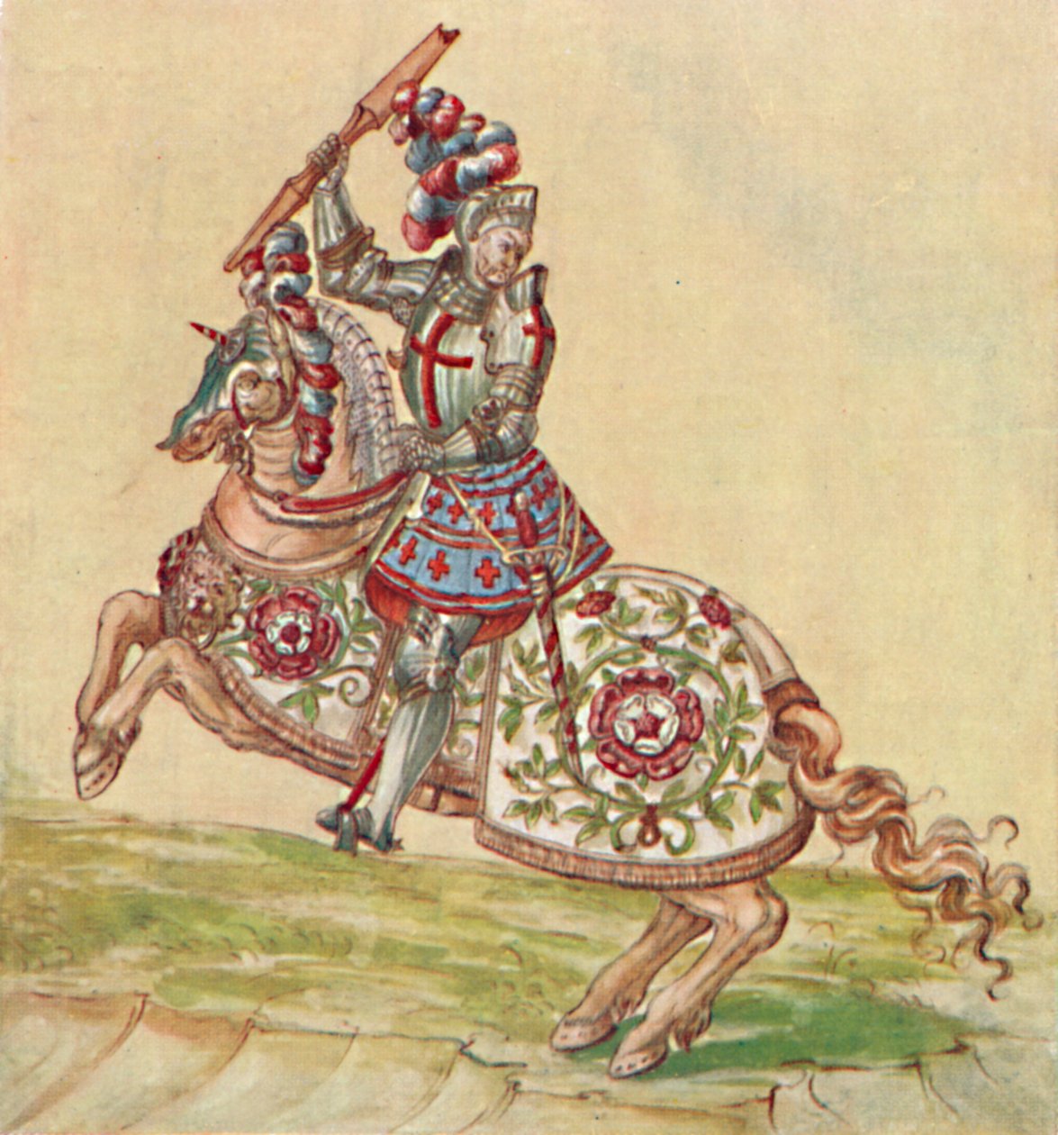 A Tudor-kor katonái, 16. század, 1903 alkotó: Unbekannt