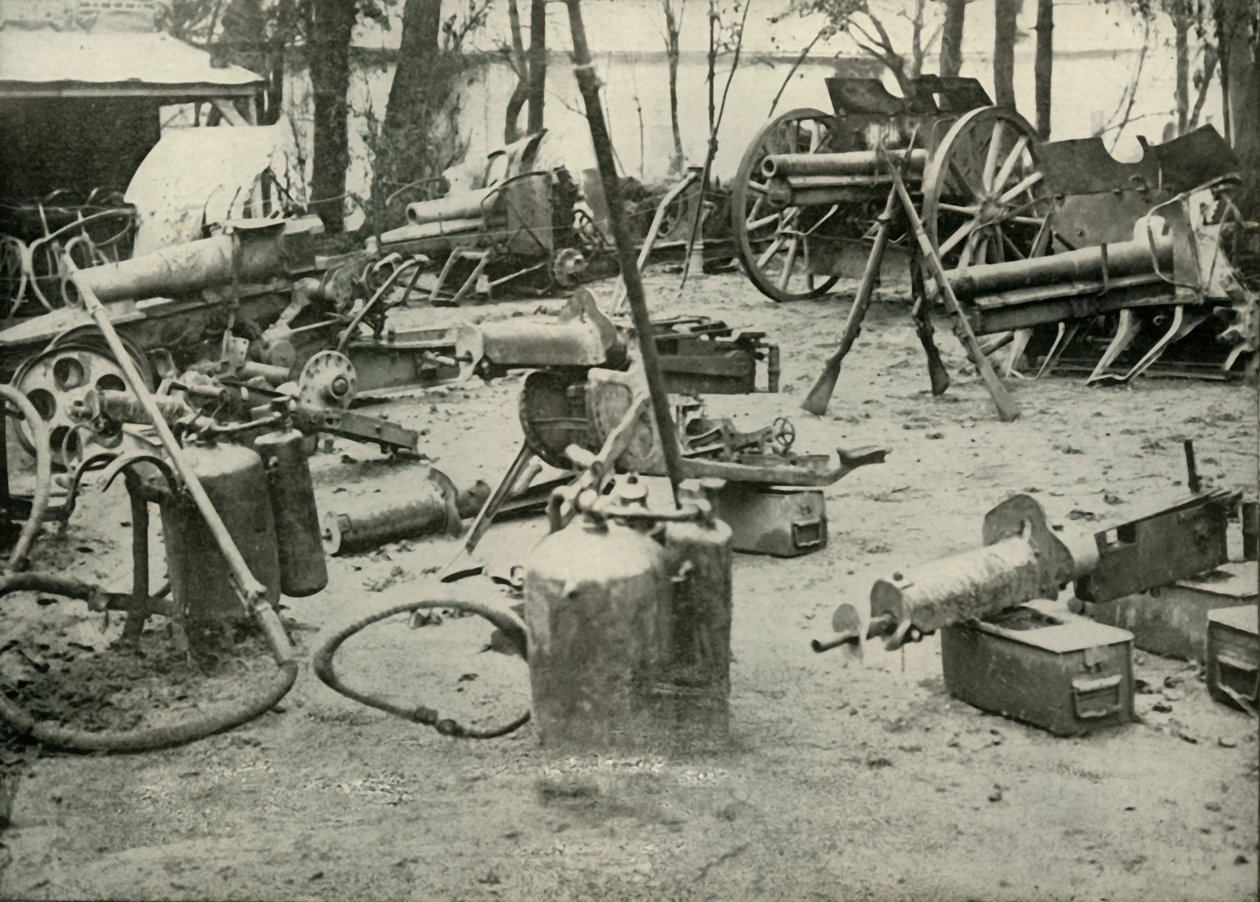 Néhány zsákmány a csatatérről, 1919. alkotó: Unbekannt