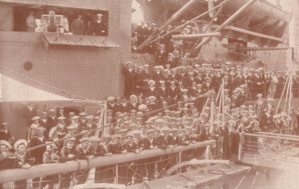A HMAS Australia néhány hajótársasága, 1917 1919 alkotó: Unbekannt