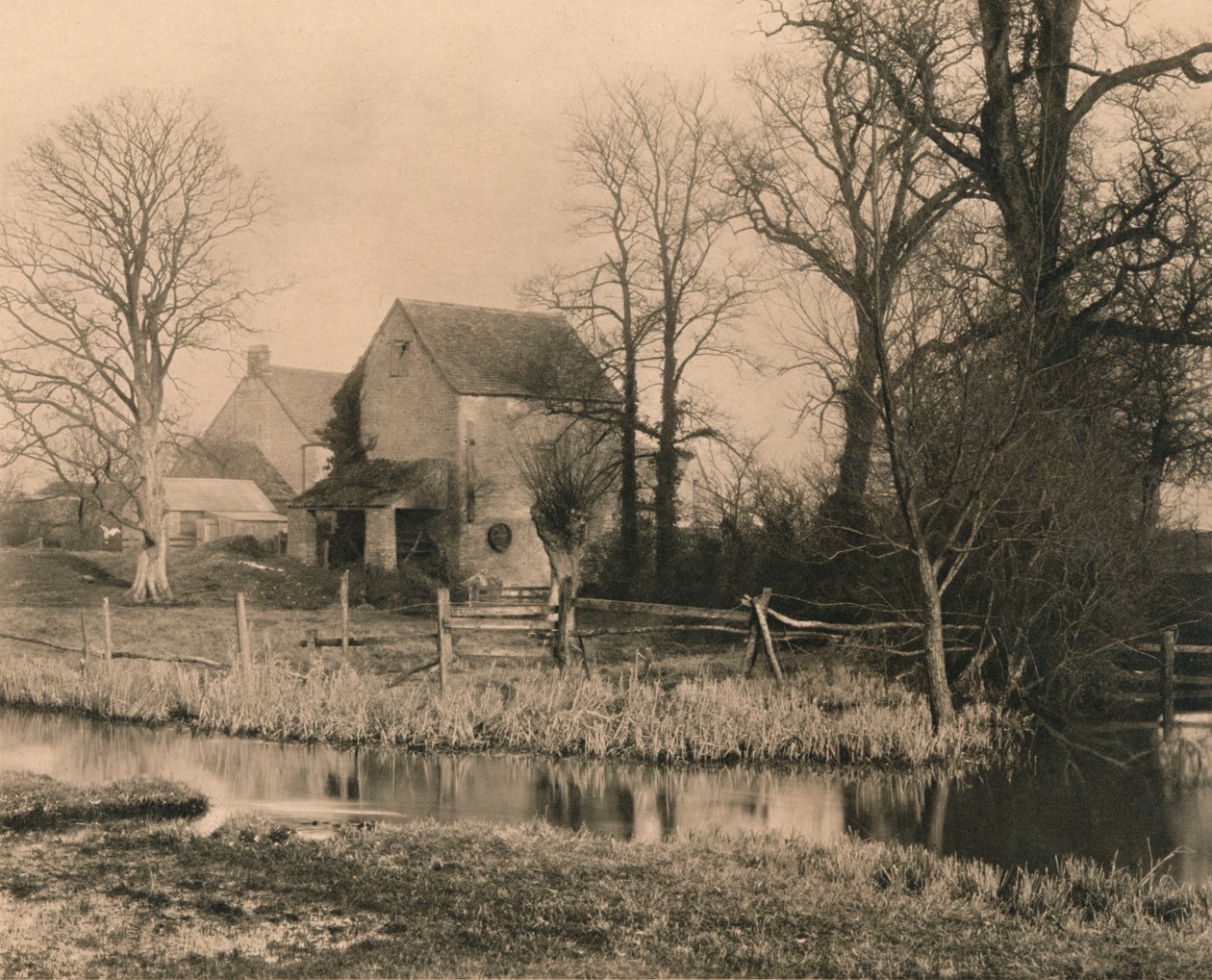 Somerford Upper Mill, 1902 alkotó: Unbekannt