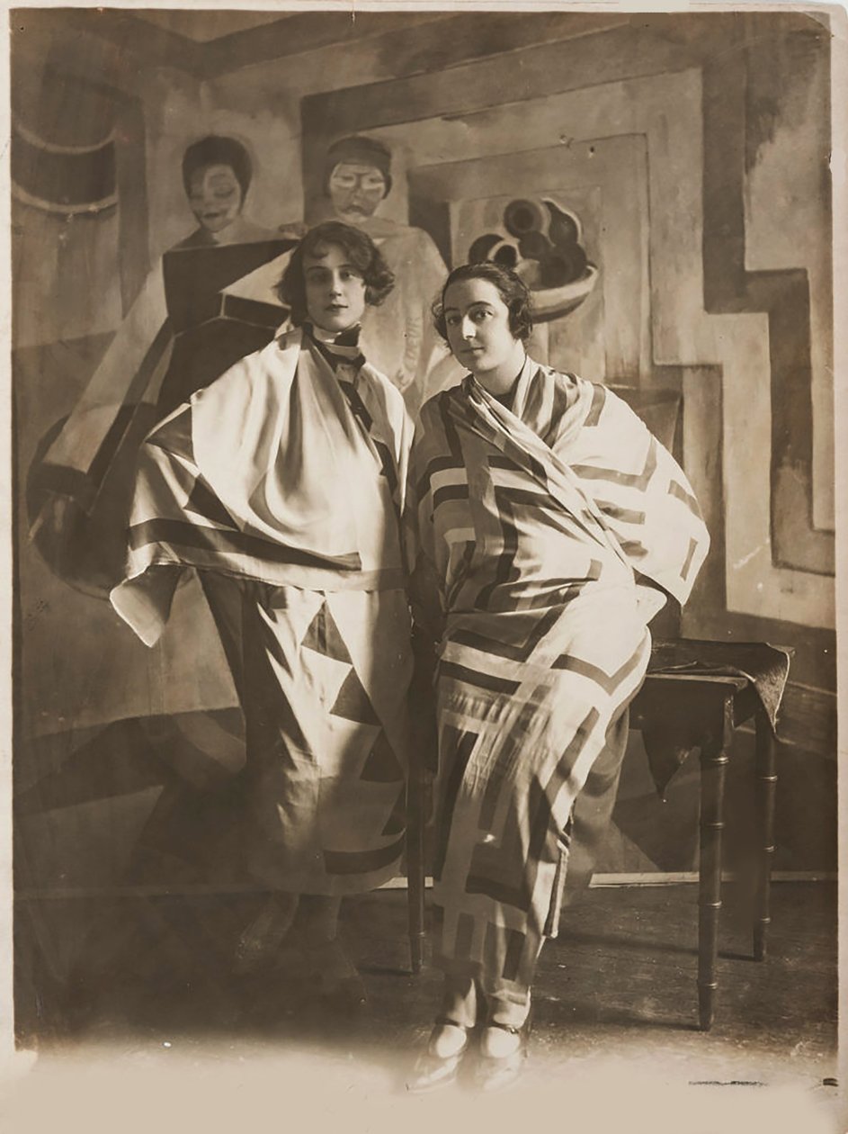 Sonia Delaunay műtermében, c. 1924. alkotó: Unbekannt