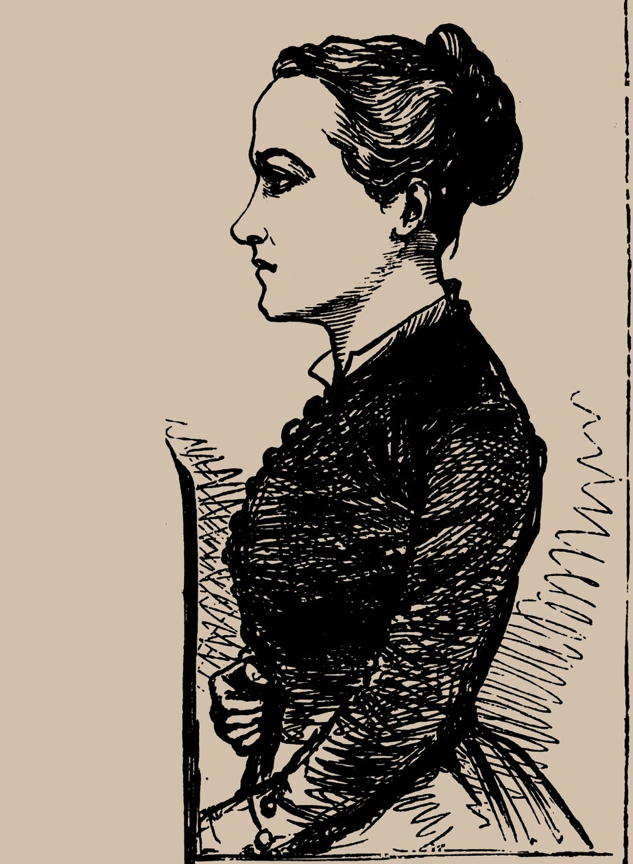 Sophia Perovskaya a Bíróság előtt, 1881. alkotó: Unbekannt