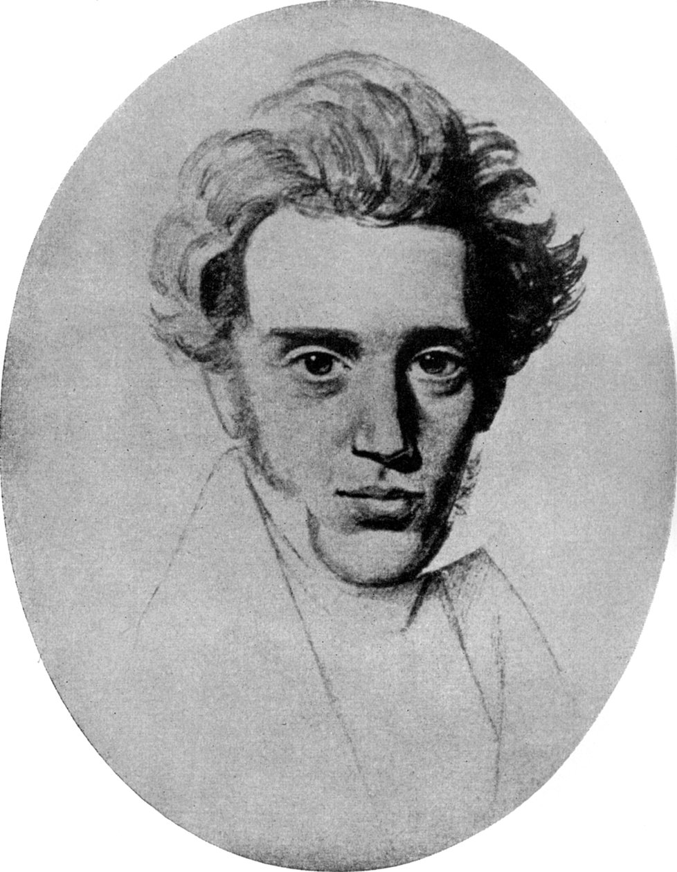 Soren Kierkegaard, dán filozófus és teológus, 1840 1956 alkotó: Unbekannt