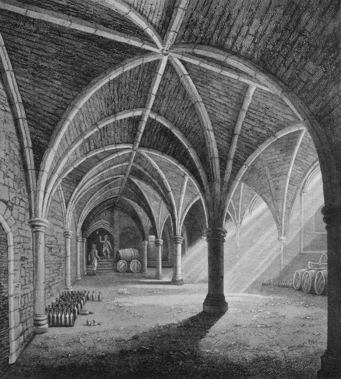 A londoni Gerrards Hall délnyugati képe, 1834 1906 alkotó: Unbekannt