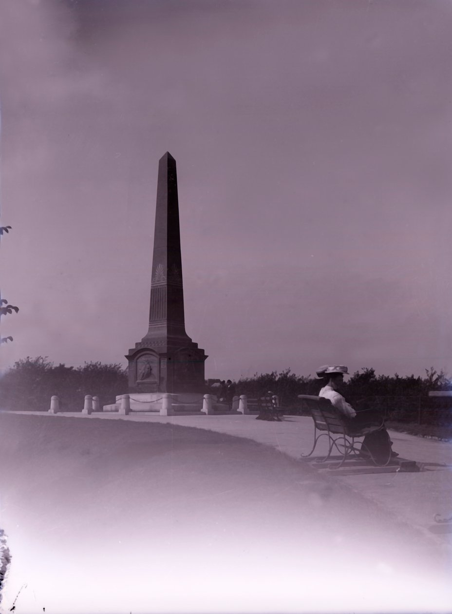 Dél-afrikai háborús emlékmű, Plymouth, Devon, 1910. alkotó: Unbekannt
