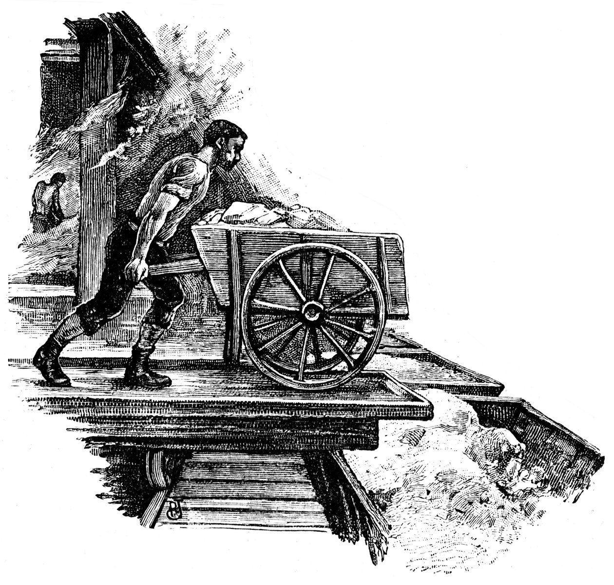 South Durham Salt Works, 1884 alkotó: Unbekannt