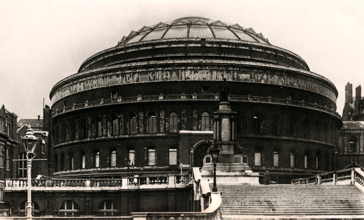 A Royal Albert Hall déli bejárata, London, XX. század eleje alkotó: Unbekannt