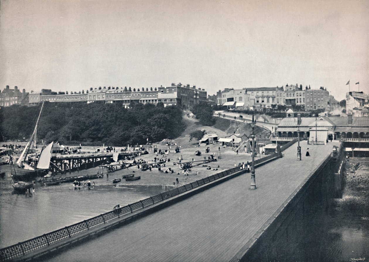 Southend – A mólótól, 1895 alkotó: Unbekannt