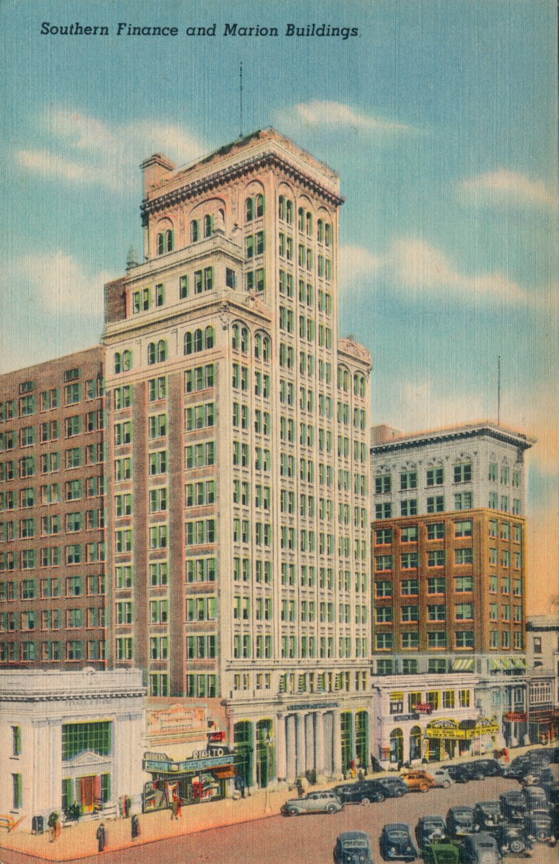 Southern Finance and Marion Buildings, Augusta, Georgia, 1943 alkotó: Unbekannt