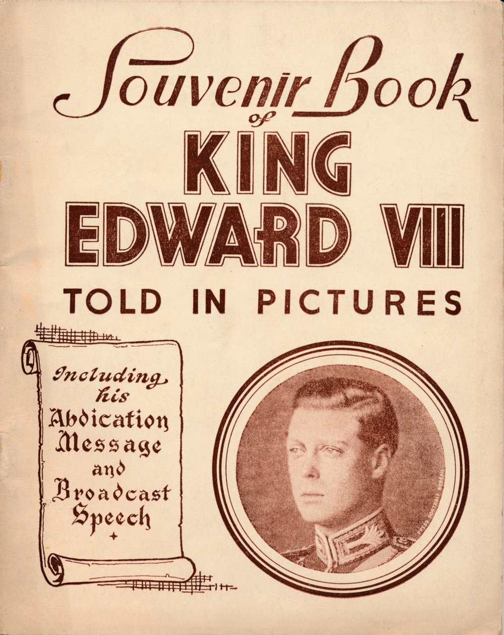 VIII. Edward király szuvenírkönyve: Képekben elmesélve, 1937 alkotó: Unbekannt