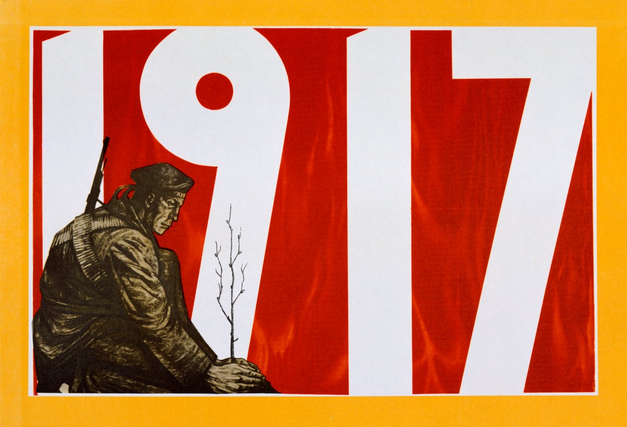 Szovjet propagandaplakát, 1917 alkotó: Unbekannt