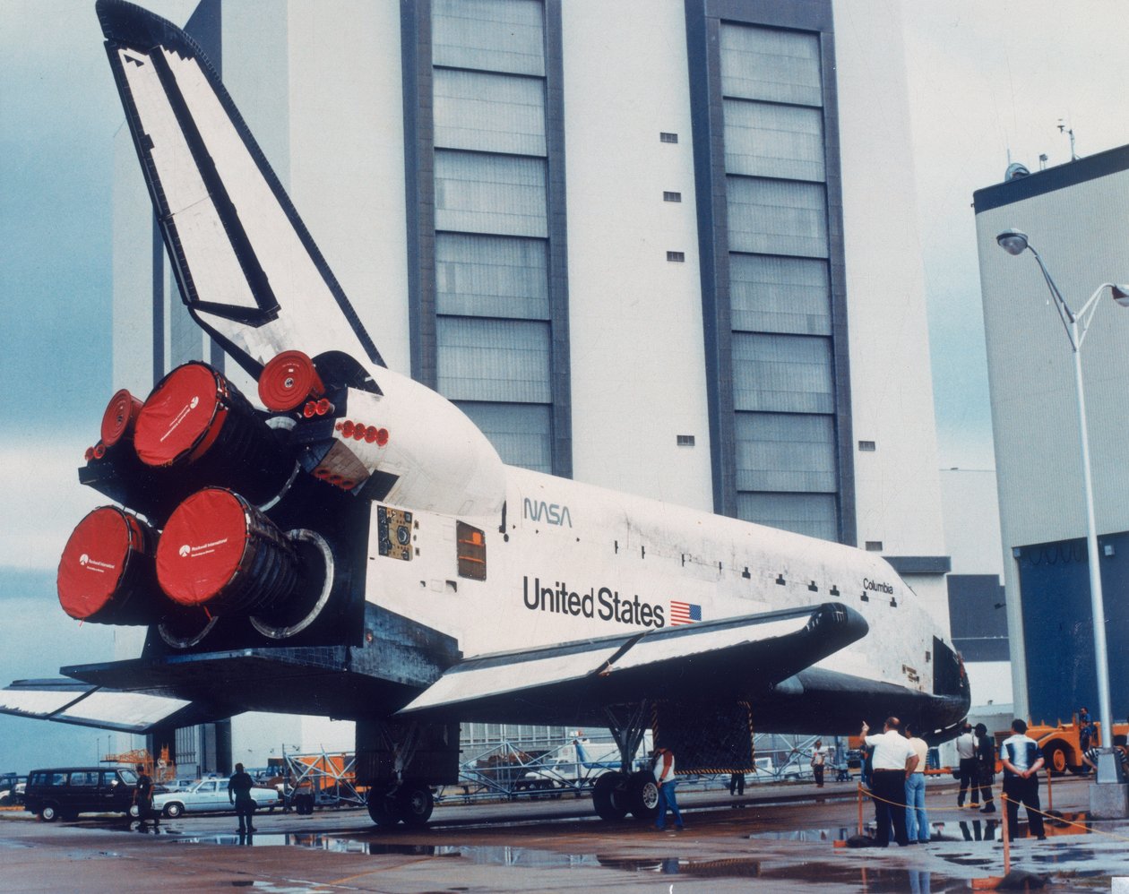 Columbia űrsikló a Földön, 1980-as évek alkotó: Unbekannt