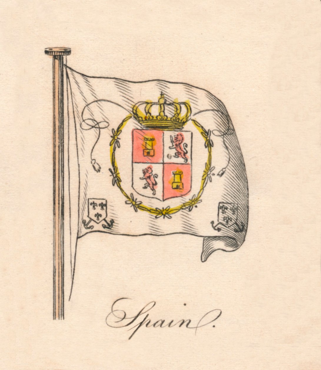 Spanyolország, 1838 alkotó: Unbekannt