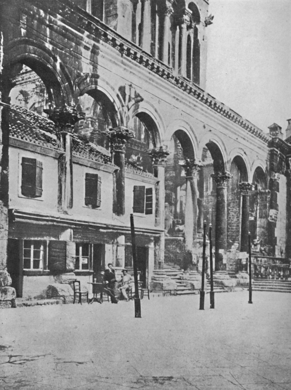 Split – Peristyle, 1913 alkotó: Unbekannt