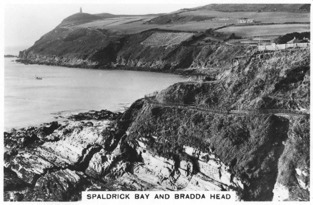 Spaldrick Bay és Bradda Head, Man-sziget, 1937 alkotó: Unbekannt