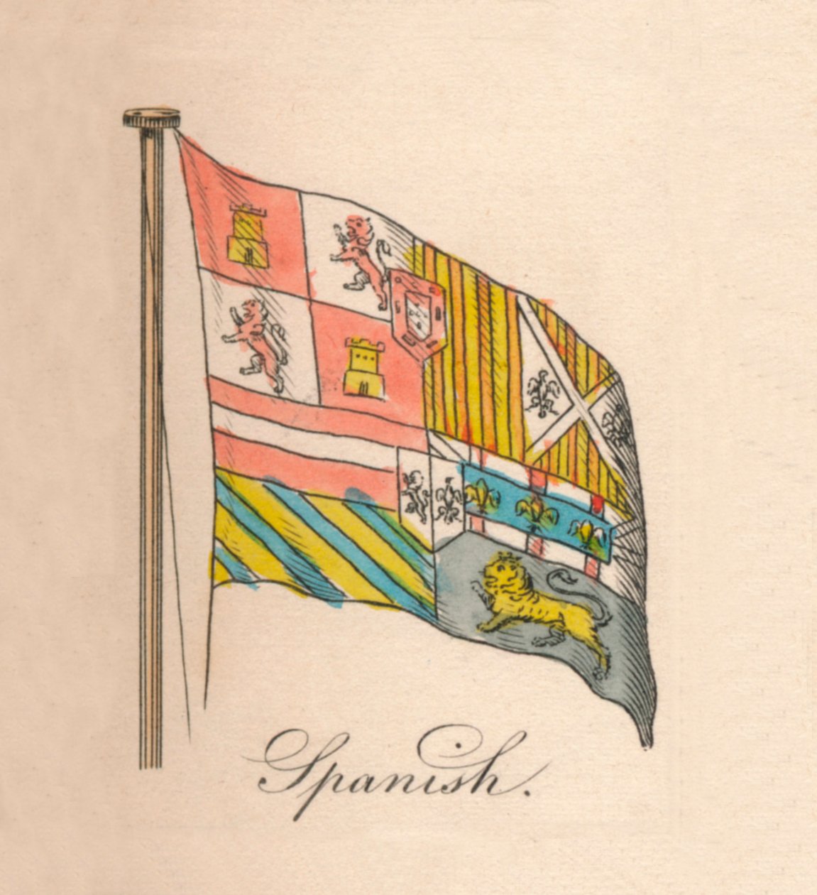 spanyol, 1838 alkotó: Unbekannt