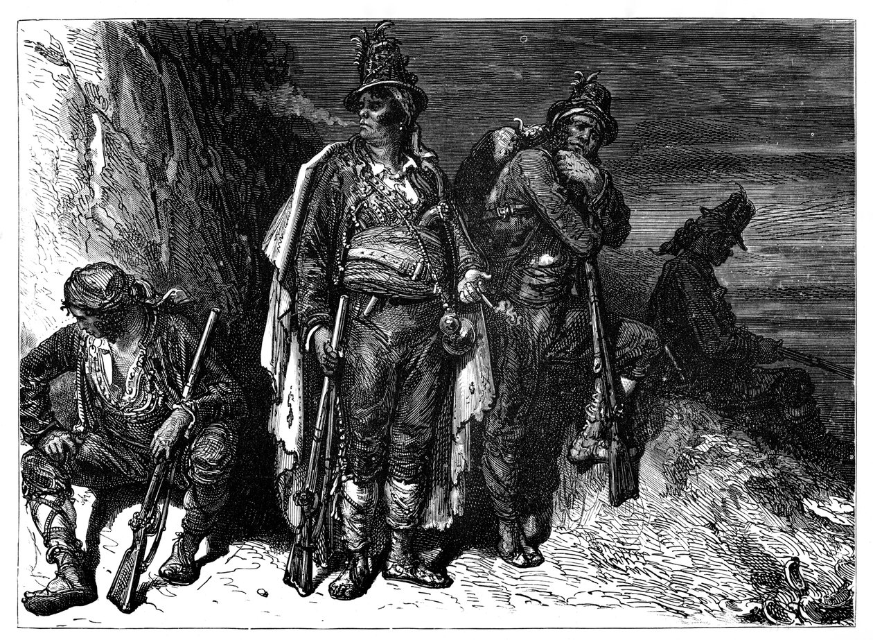 Spanyol parti őrök, 1890 alkotó: Unbekannt