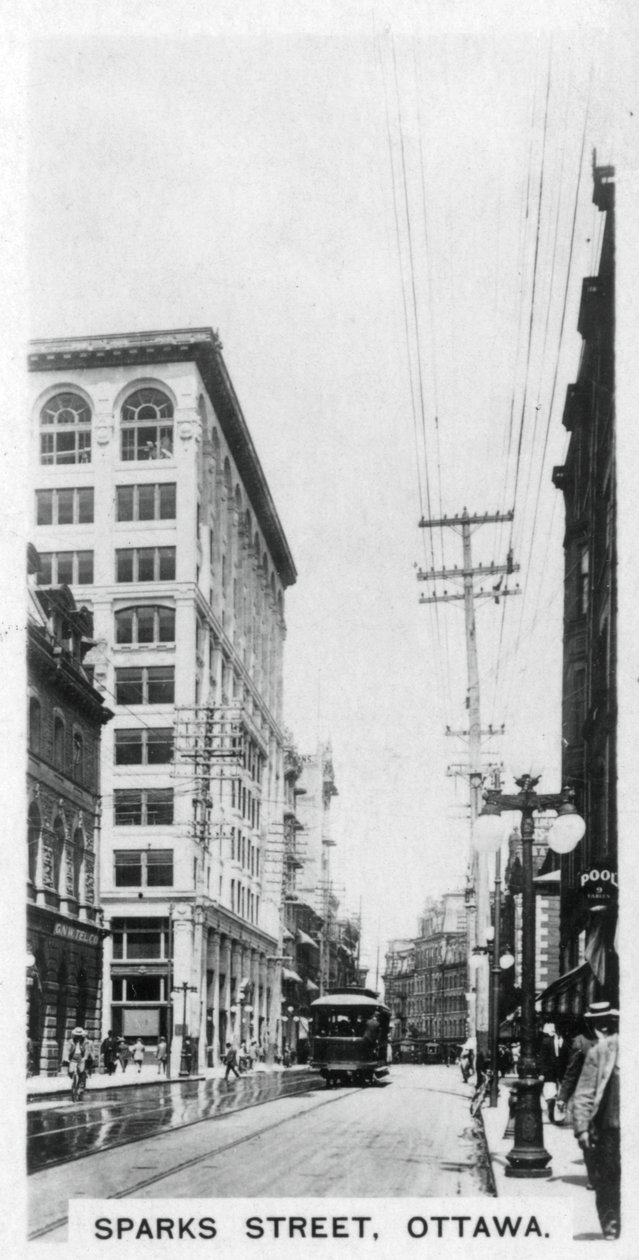 Sparks Street, Ottawa, Kanada, 1920-as évek alkotó: Unbekannt