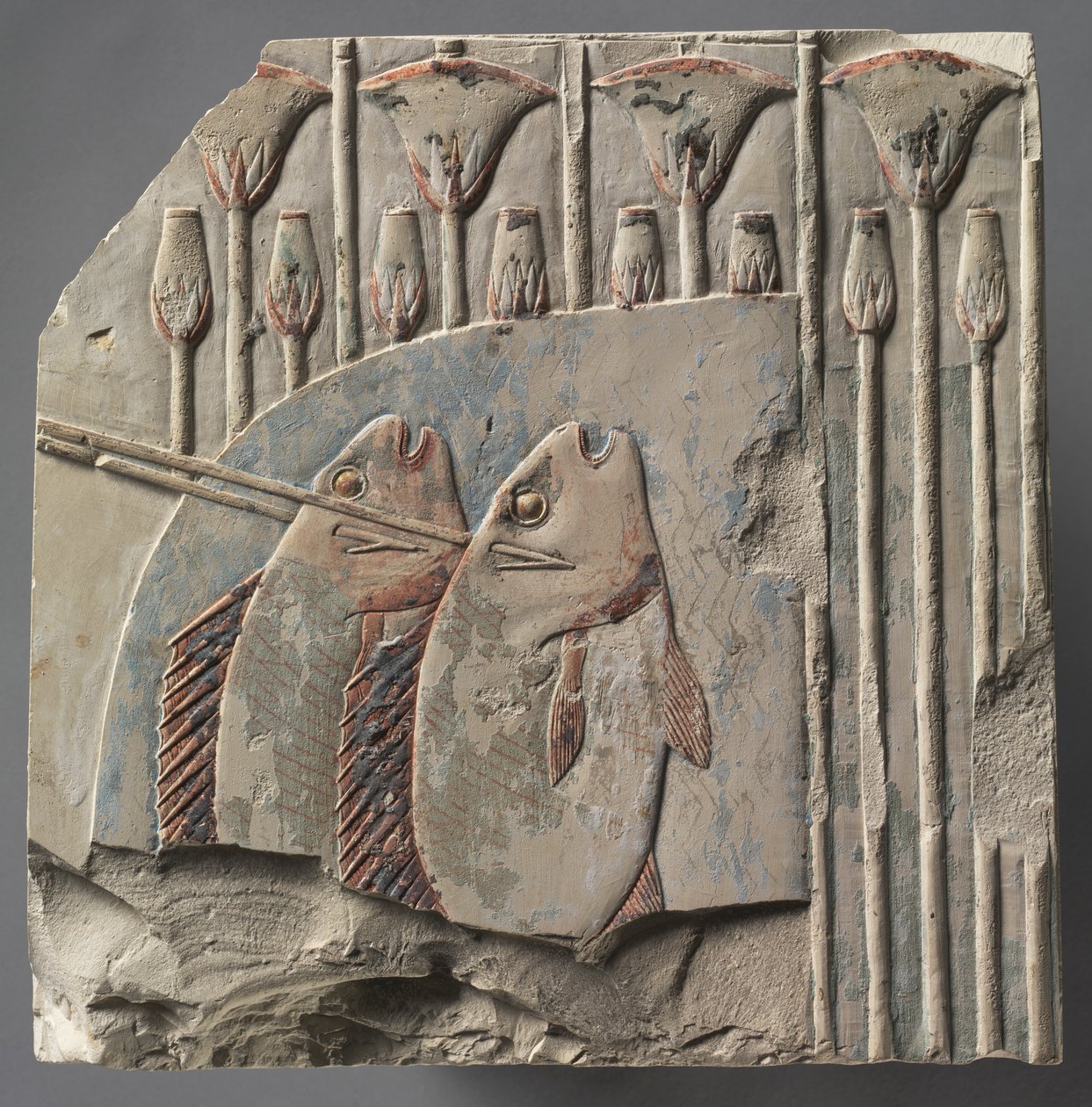 Spearing Fish, c. Kr.e. 667-647. alkotó: Unbekannt