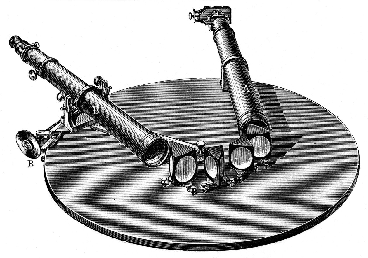 Spektroszkóp, 1872 alkotó: Unbekannt