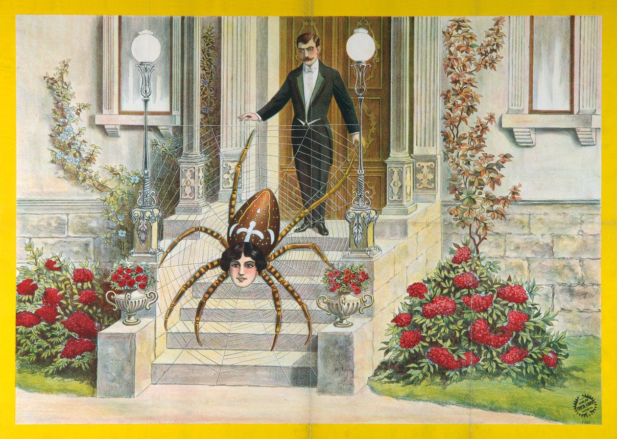 Póknő plakát, 1922 alkotó: Unbekannt