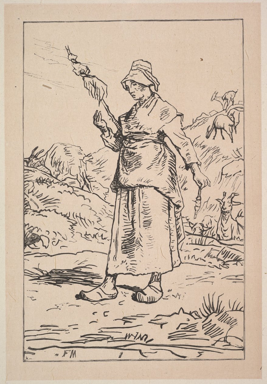 Auvergne-i fonó, 1830-99. alkotó: Unbekannt