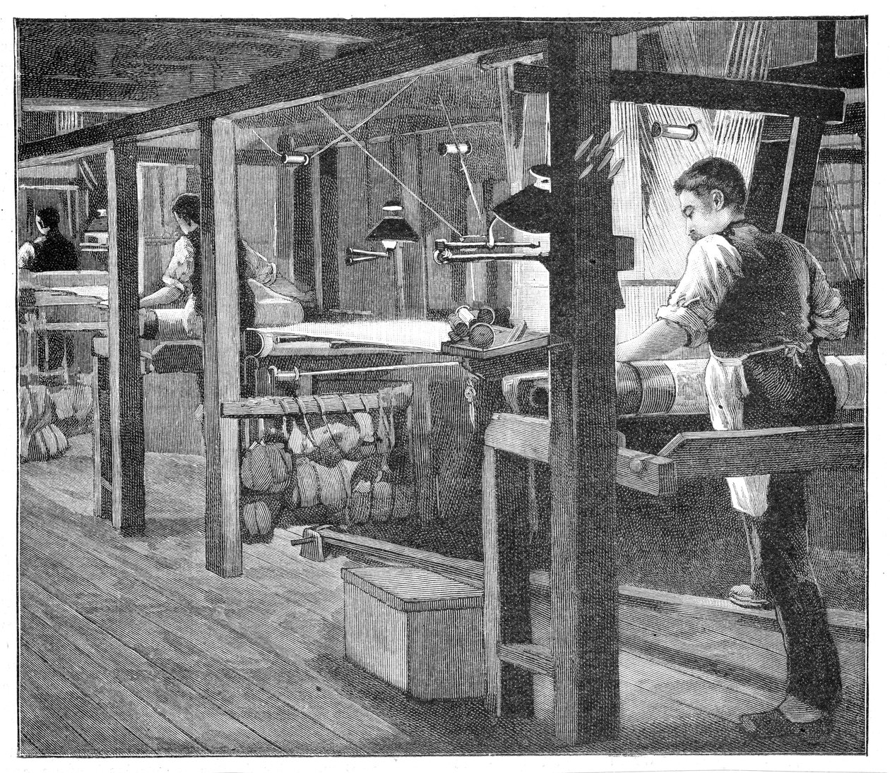 Spitalfields selyemszövők, 1893 alkotó: Unbekannt