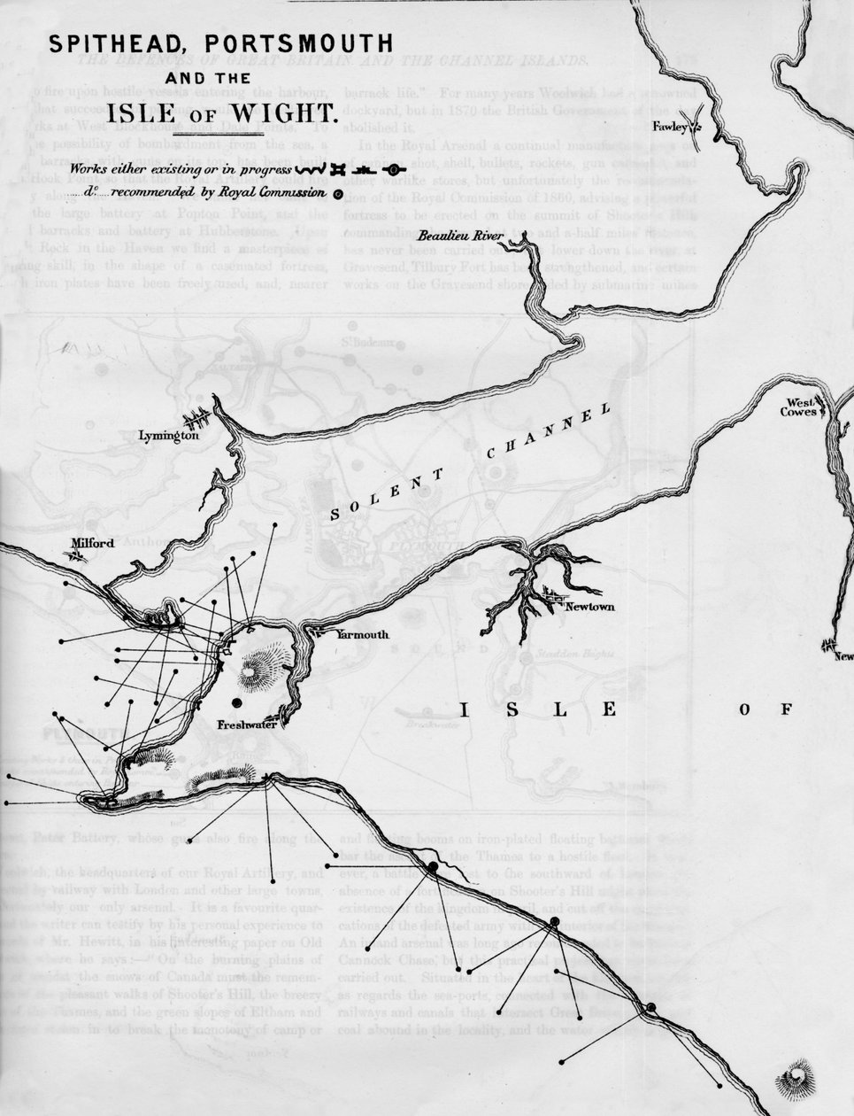 Spithead, Portsmouth és Wight-sziget, 1884 alkotó: Unbekannt