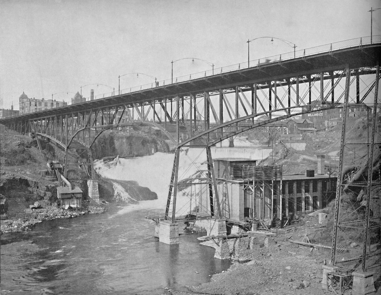 Spokane Falls, Washington, 1897. alkotó: Unbekannt