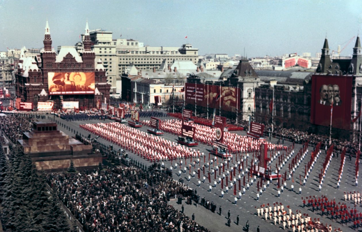 Sportparádé, Vörös tér, Moszkva, 1972 alkotó: Unbekannt