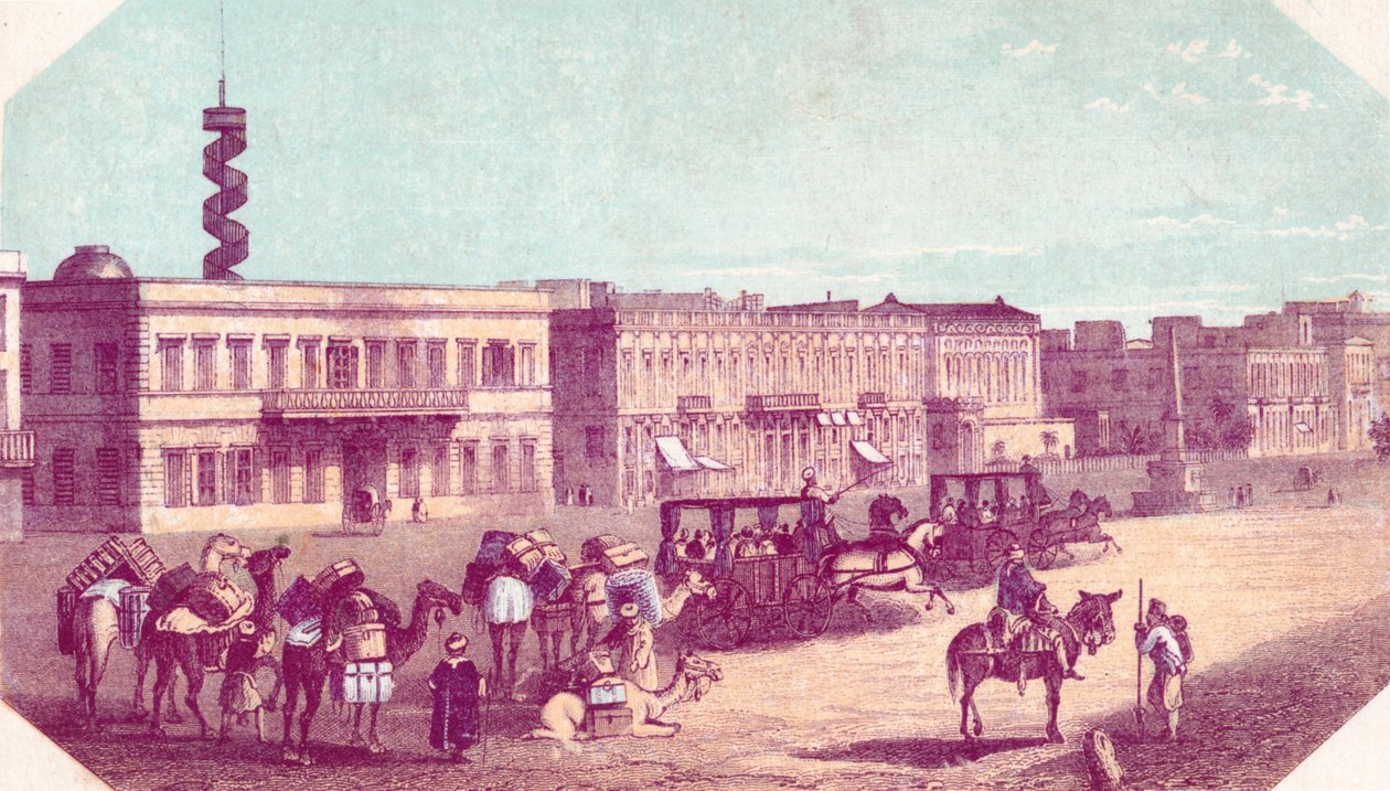 Alexandriai tér, 19. század alkotó: Unbekannt