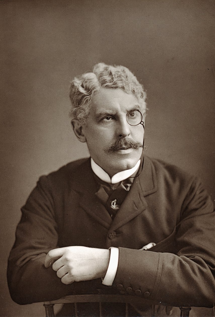 Squire Bancroft 1841-1926, angol színházi színész-menedzser, 1890 alkotó: Unbekannt