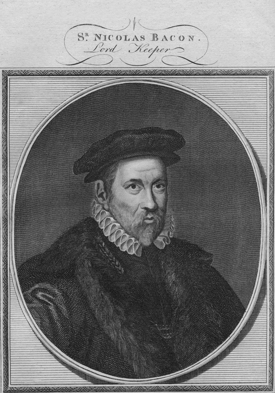 Sir Nicholas Bacon, Lord Keeper, 1784. alkotó: Unbekannt