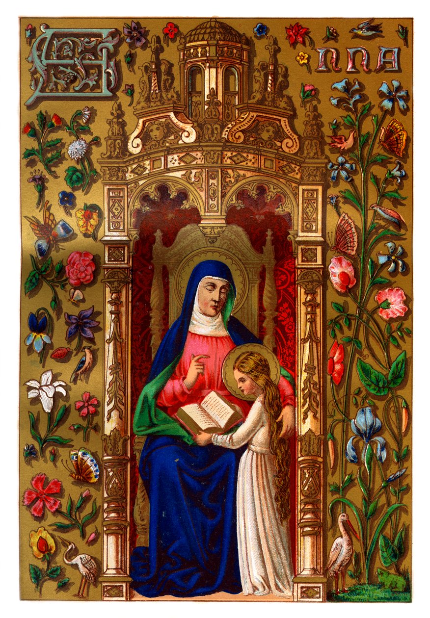 Szent Anna, 1886 alkotó: Unbekannt