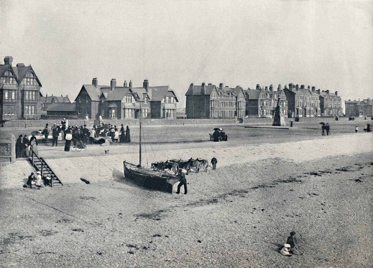 St. Annes-On-Sea – A déli sétány, 1895 alkotó: Unbekannt