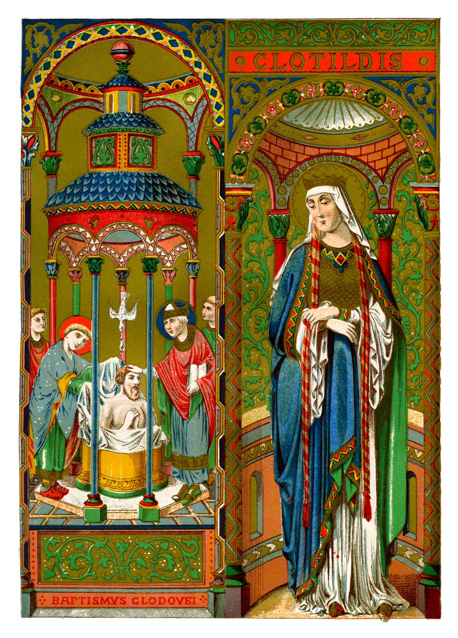 Szent Klotilda, 1886 alkotó: Unbekannt