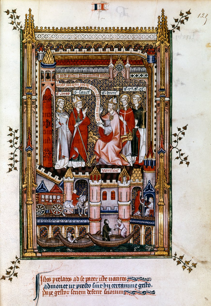 St Denis, 1317 alkotó: Unbekannt