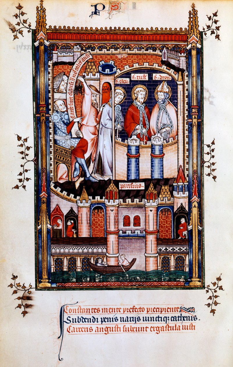Szent Dénes láncban, 1317 alkotó: Unbekannt
