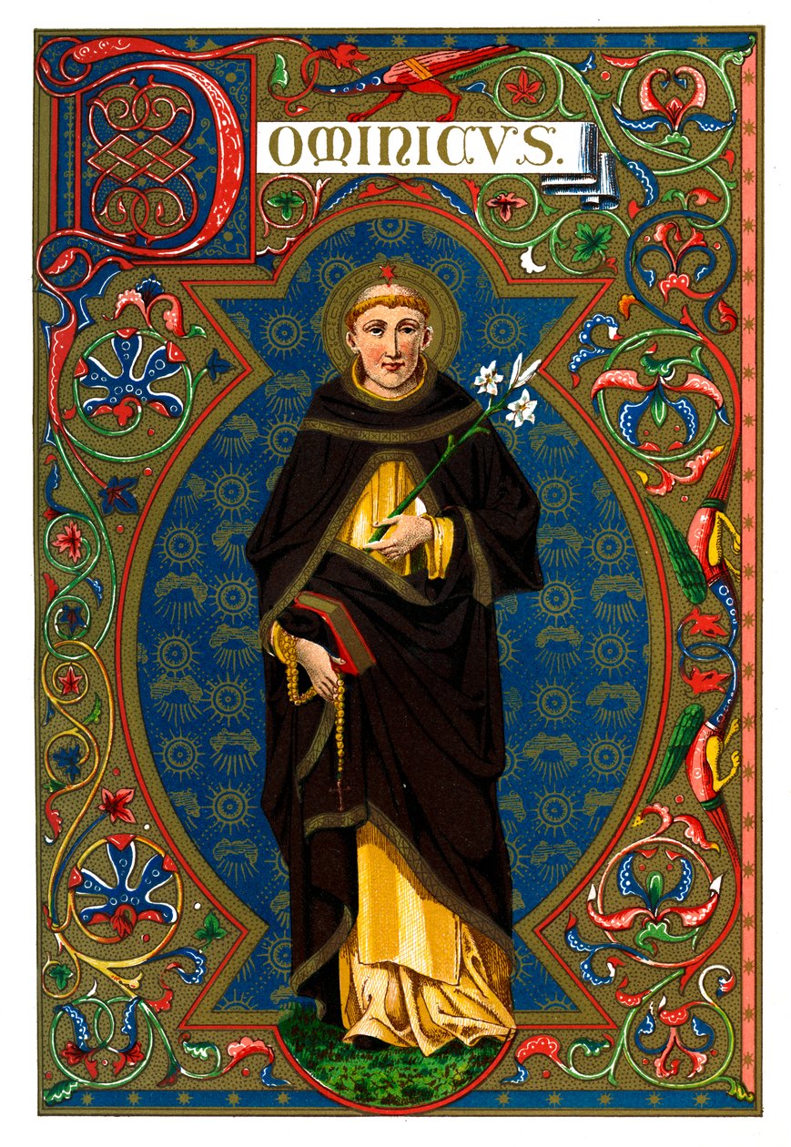 Szent Domonkos, 1886 alkotó: Unbekannt