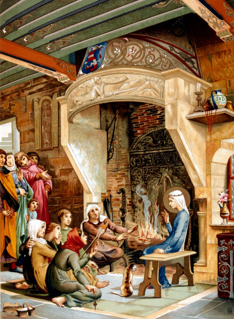 Magyar Szent Erzsébet, 1878 alkotó: Unbekannt