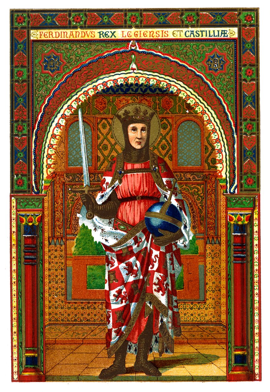 III. kasztíliai és leói Szent Ferdinánd Ferdinánd, 1886 alkotó: Unbekannt