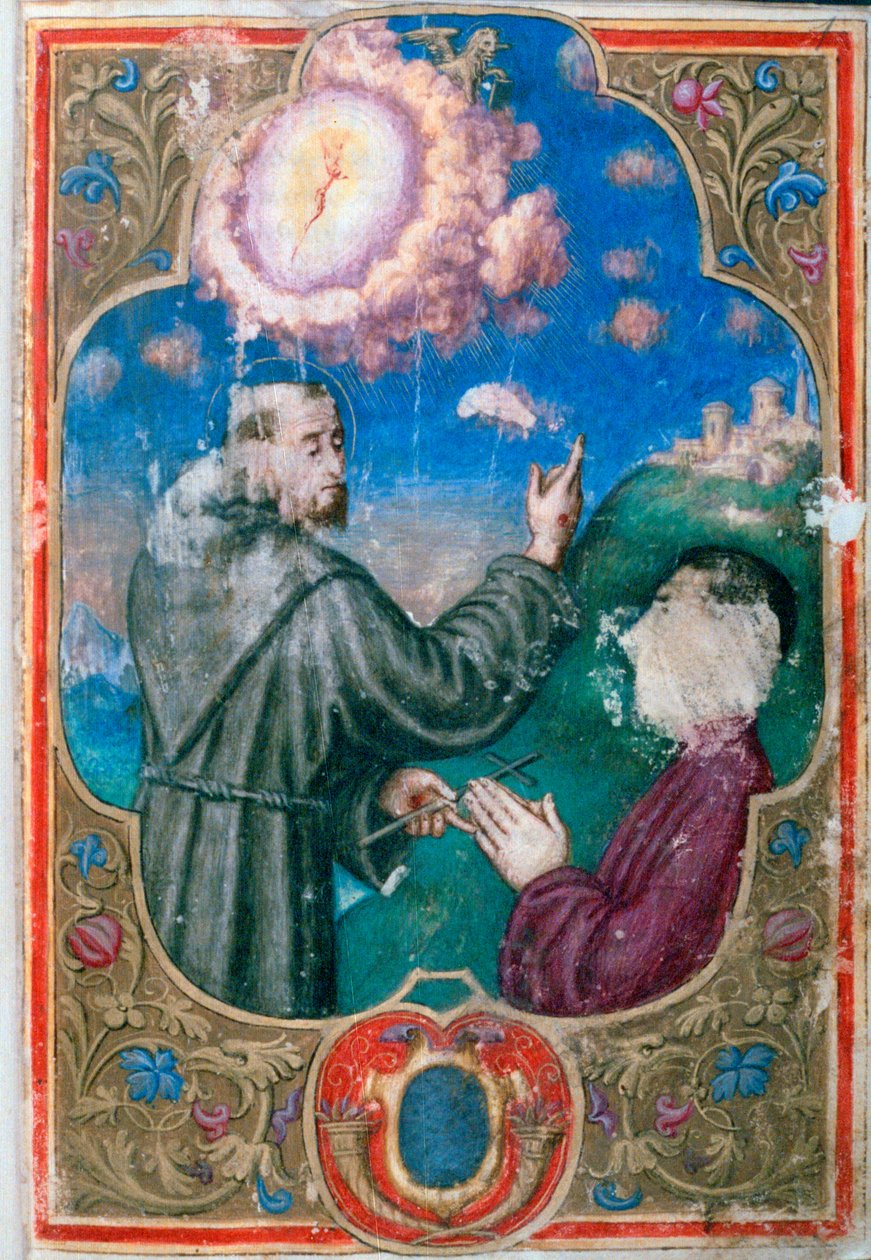 Szent Ferenc és a Dózsa Francesco Dona, a Dózsa Rend, 1548 alkotó: Unbekannt